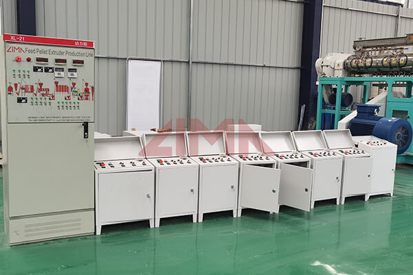 Fish Pellet Machine Floating Fish Feed Processing Line 
